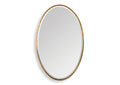 12894 Uttermost Herleva Gold Oval Mirror