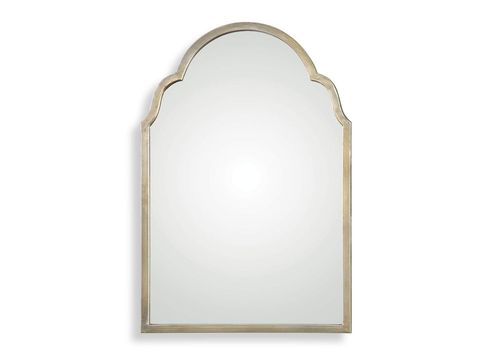 12906 Uttermost Brayden Petite Silver Arch Mirror