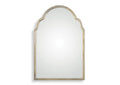 12906 Uttermost Brayden Petite Silver Arch Mirror