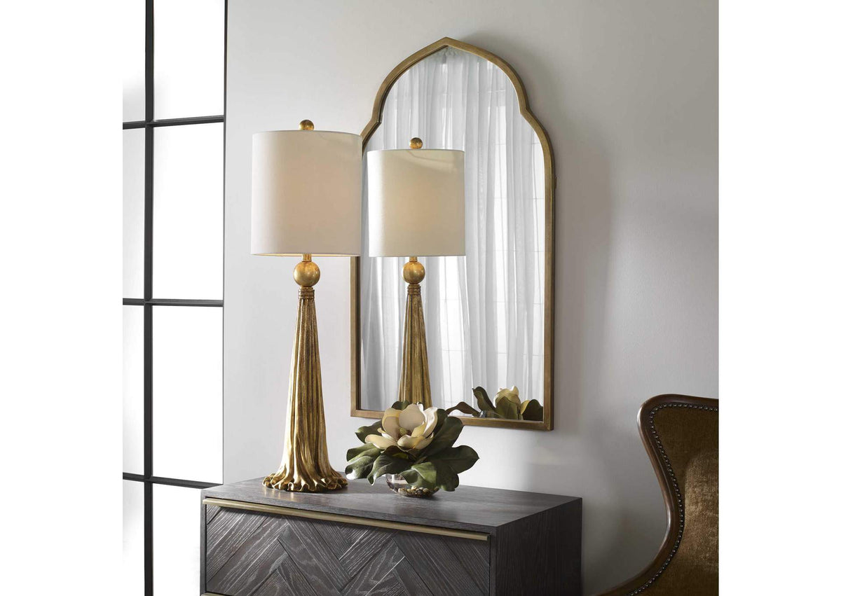 12907 Uttermost Kenitra Gold Arch Mirror