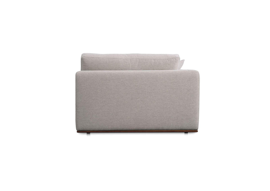 MO-1007-29 Rue Left Arm Facing Chair Flecked Grey