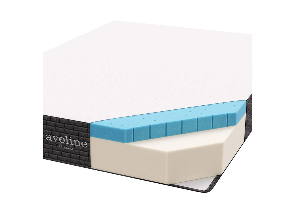 MOD-5488-WHI Aveline 10" Full Mattress By Modway