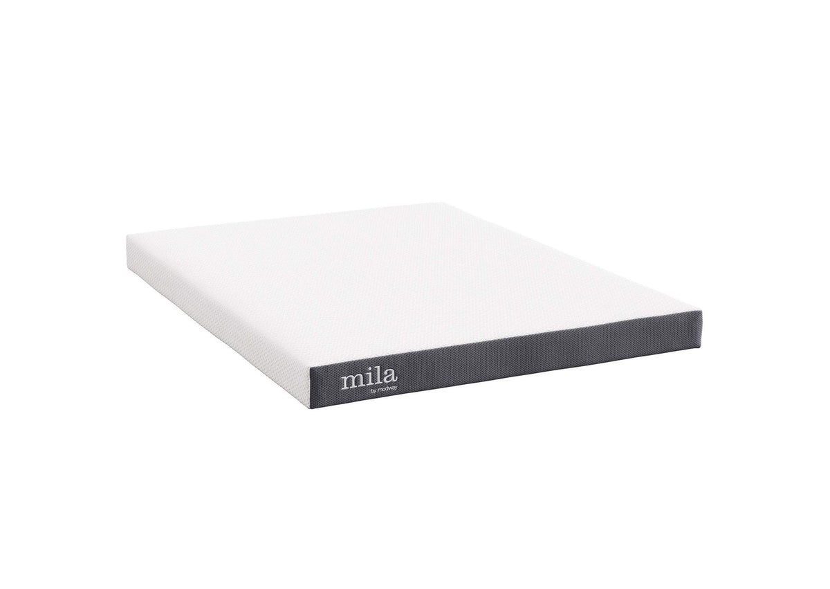 MOD-5735-WHI Mila 6" Queen Mattress By Modway