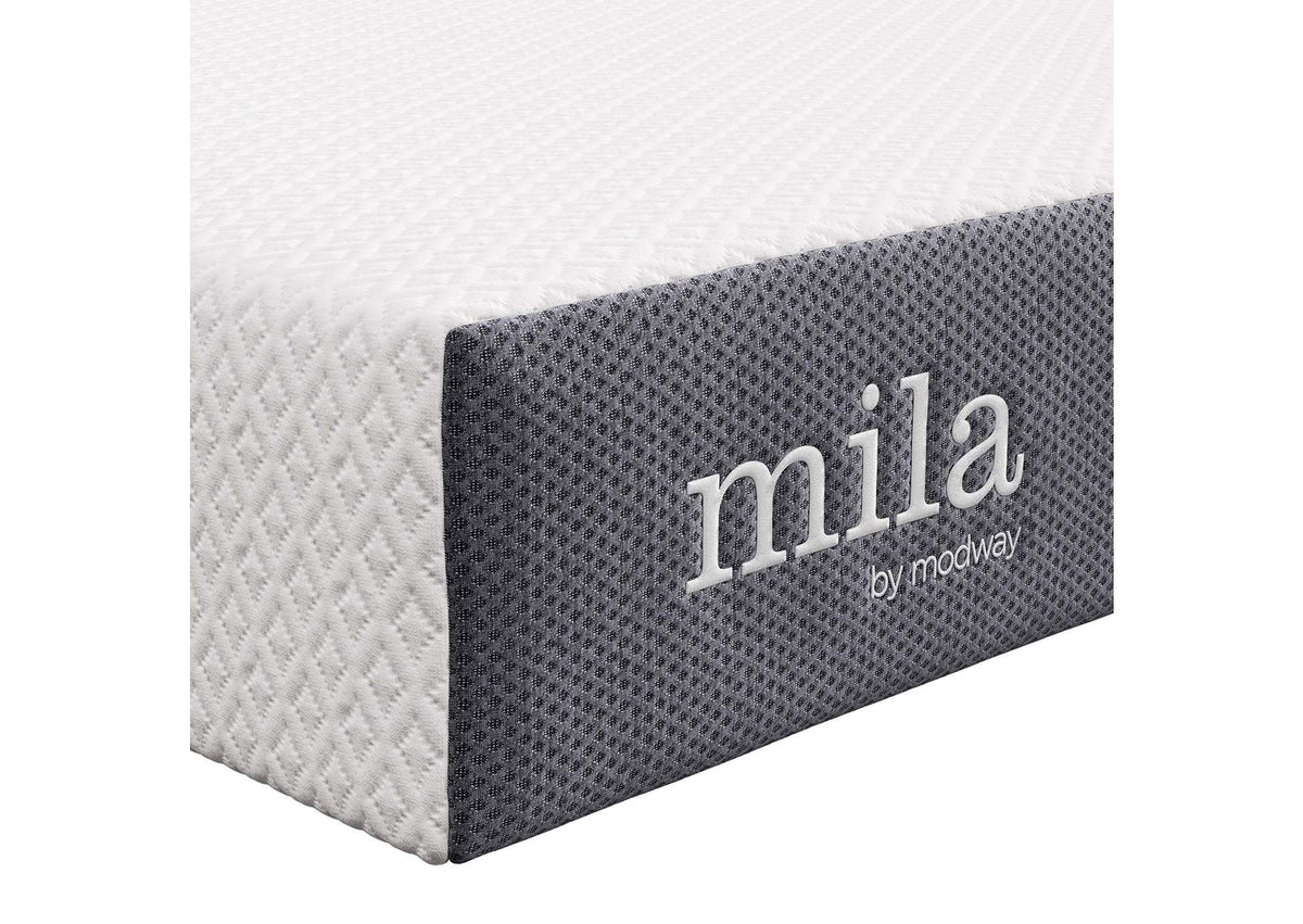MOD-5735-WHI Mila 6" Queen Mattress By Modway