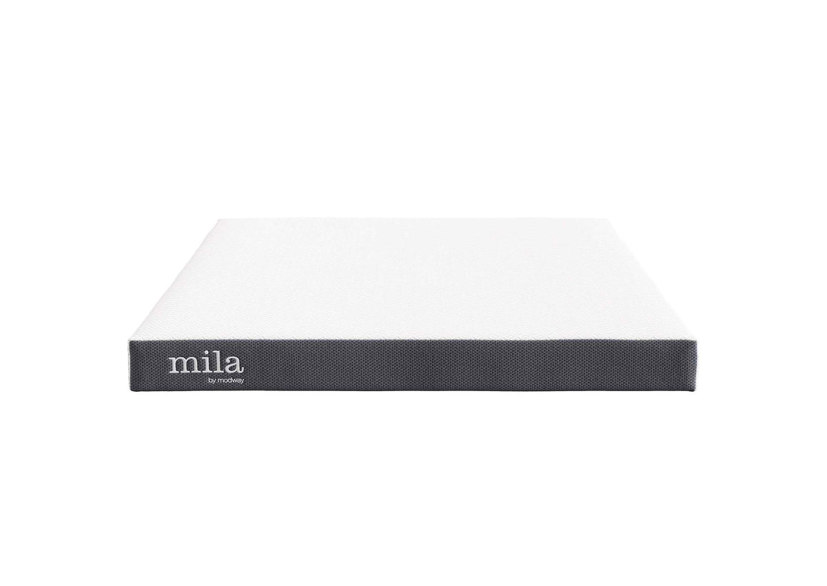 MOD-5735-WHI Mila 6" Queen Mattress By Modway