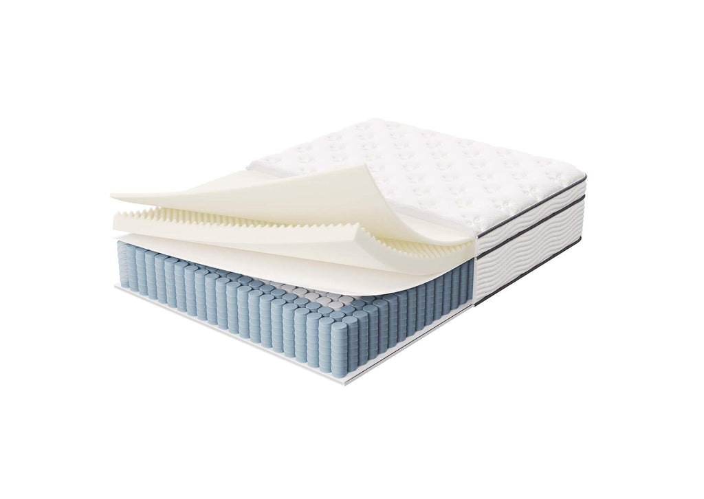 MOD-6083-WHI Jenna 14" Innerspring And Foam Full Mattress By Modway