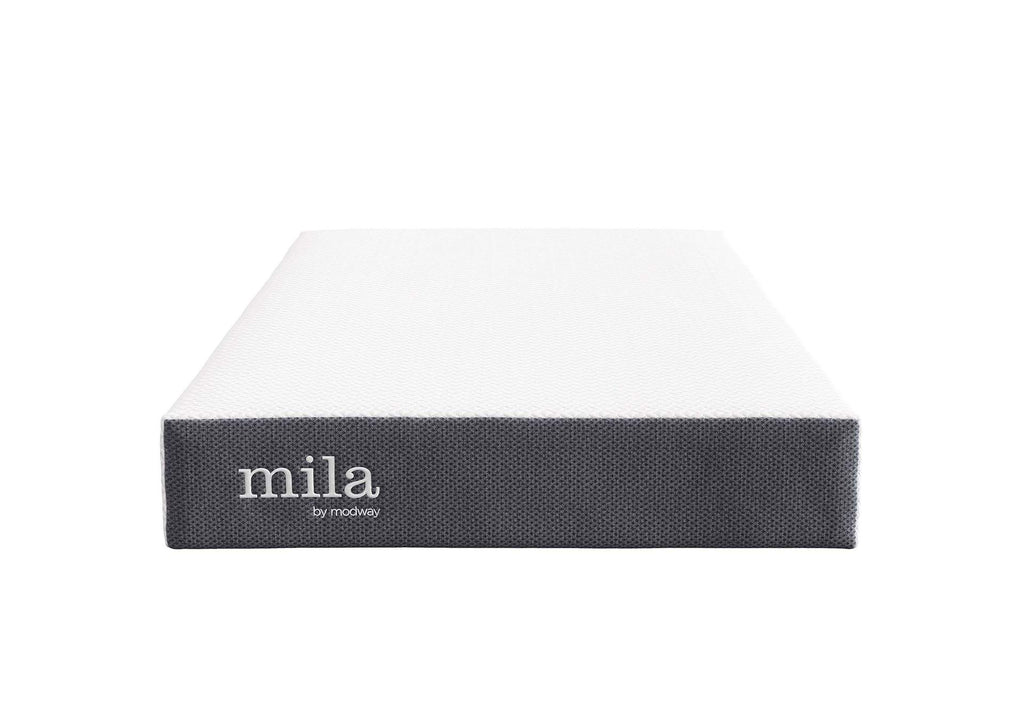 MOD-6256-WHI Mila 8" Twin Mattress By Modway