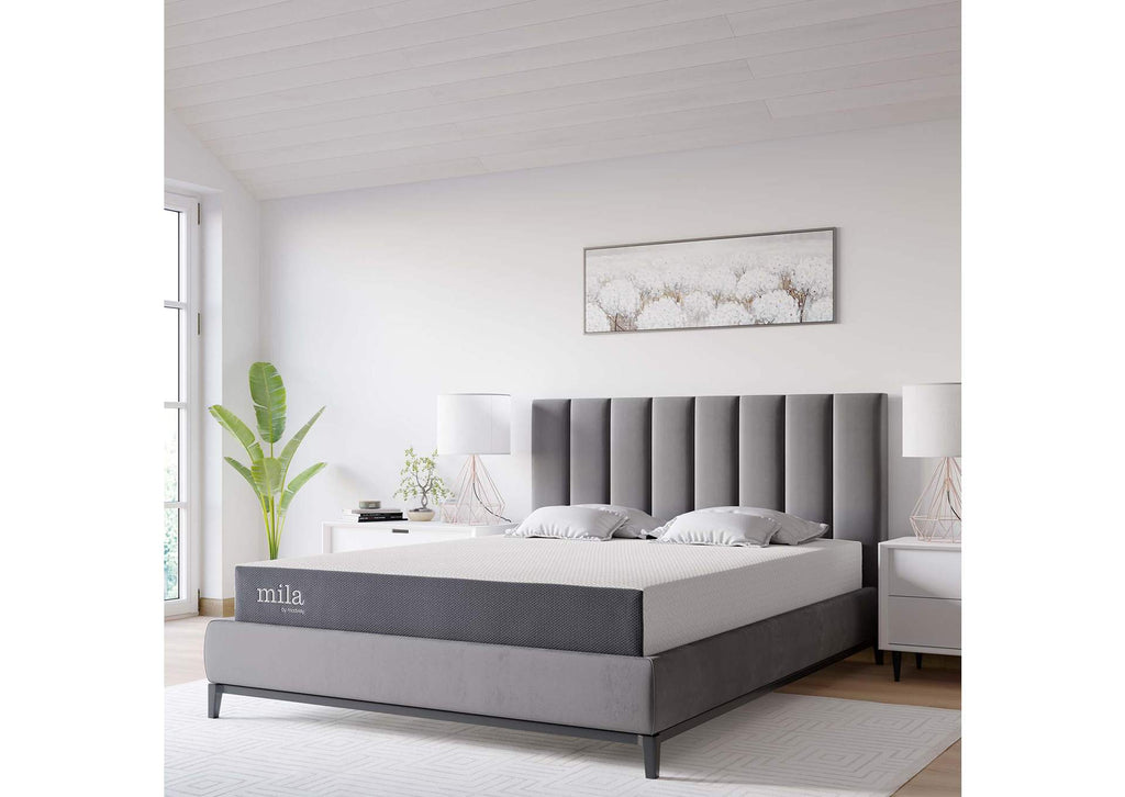 MOD-6259-WHI Mila 8" King Mattress By Modway