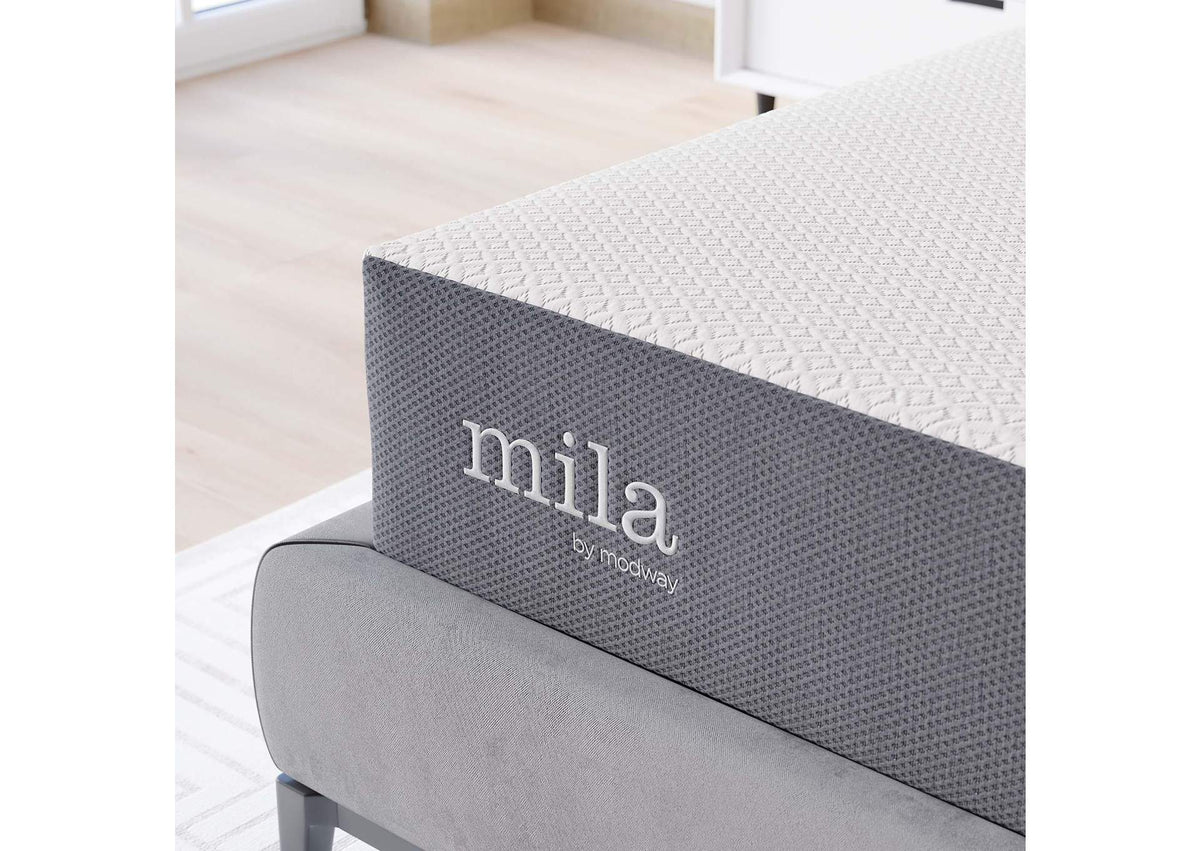 MOD-6262-WHI Mila 10" Queen Mattress By Modway
