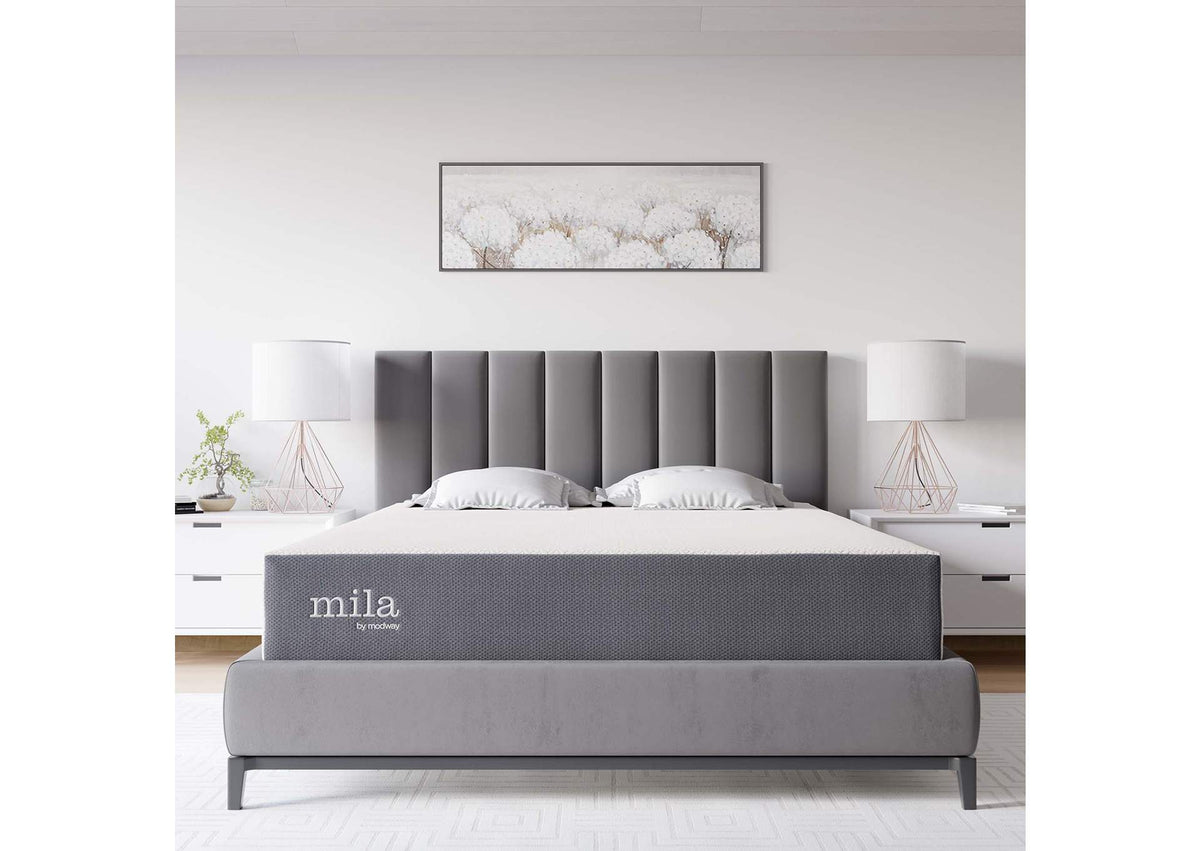 MOD-6262-WHI Mila 10" Queen Mattress By Modway