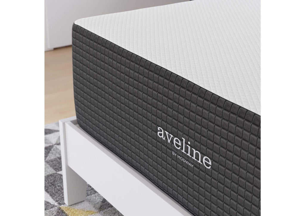 MOD-6607-WHI Aveline 16" Memory Foam Full Mattress By Modway
