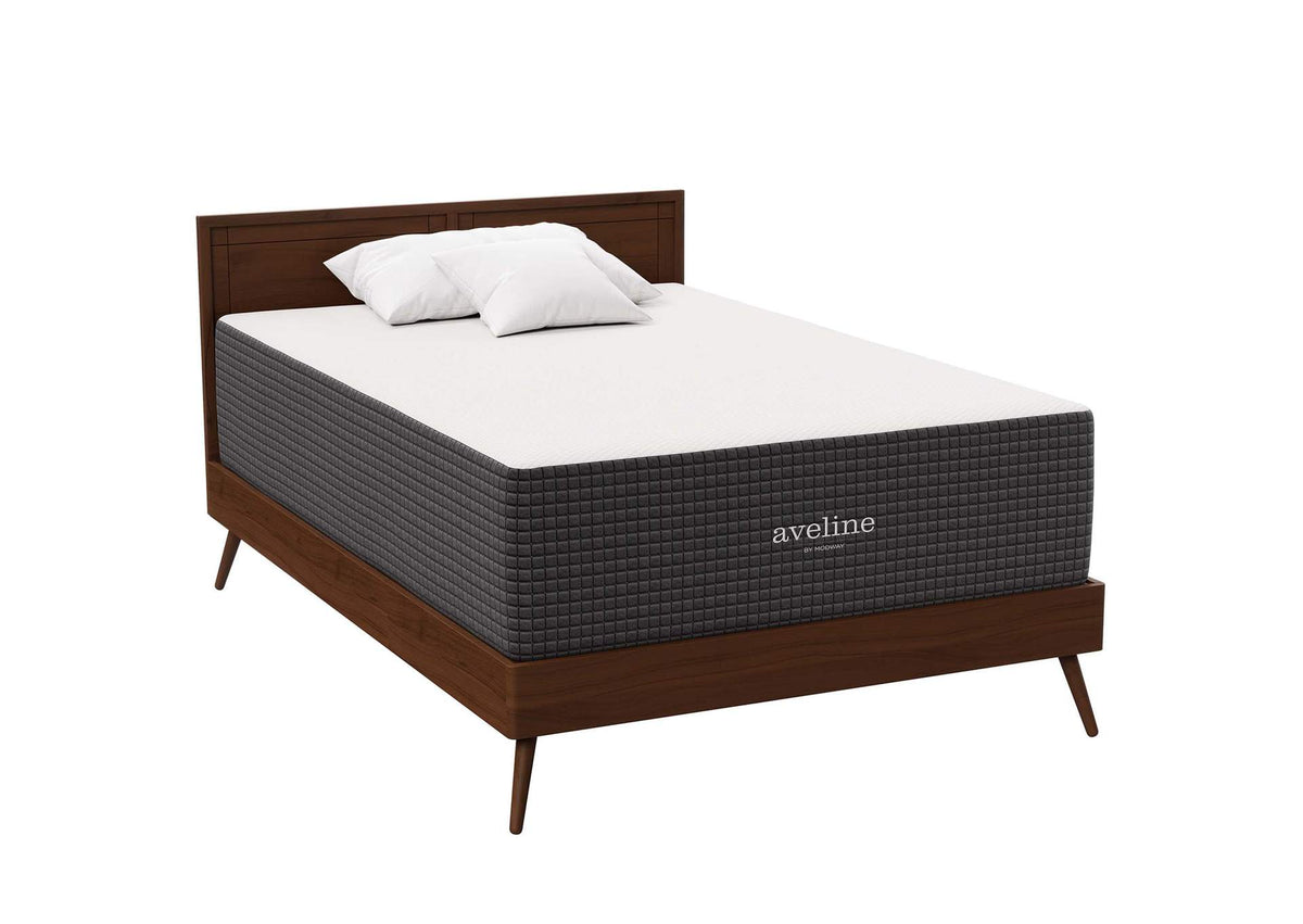MOD-6607-WHI Aveline 16" Memory Foam Full Mattress By Modway