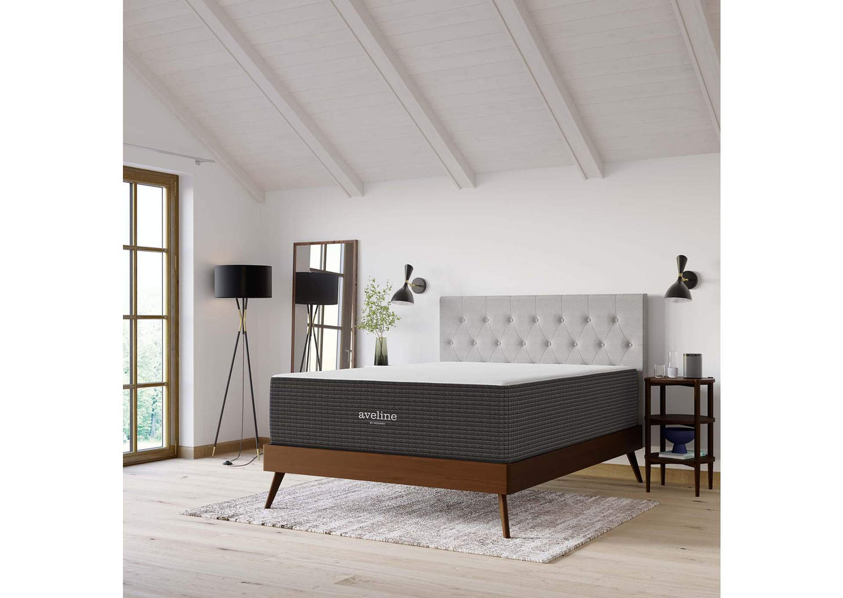 MOD-6608-WHI Aveline 16" Memory Foam Queen Mattress By Modway