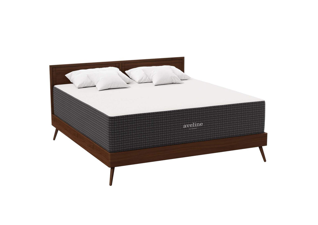 MOD-6609-WHI Aveline 16" Memory Foam King Mattress By Modway