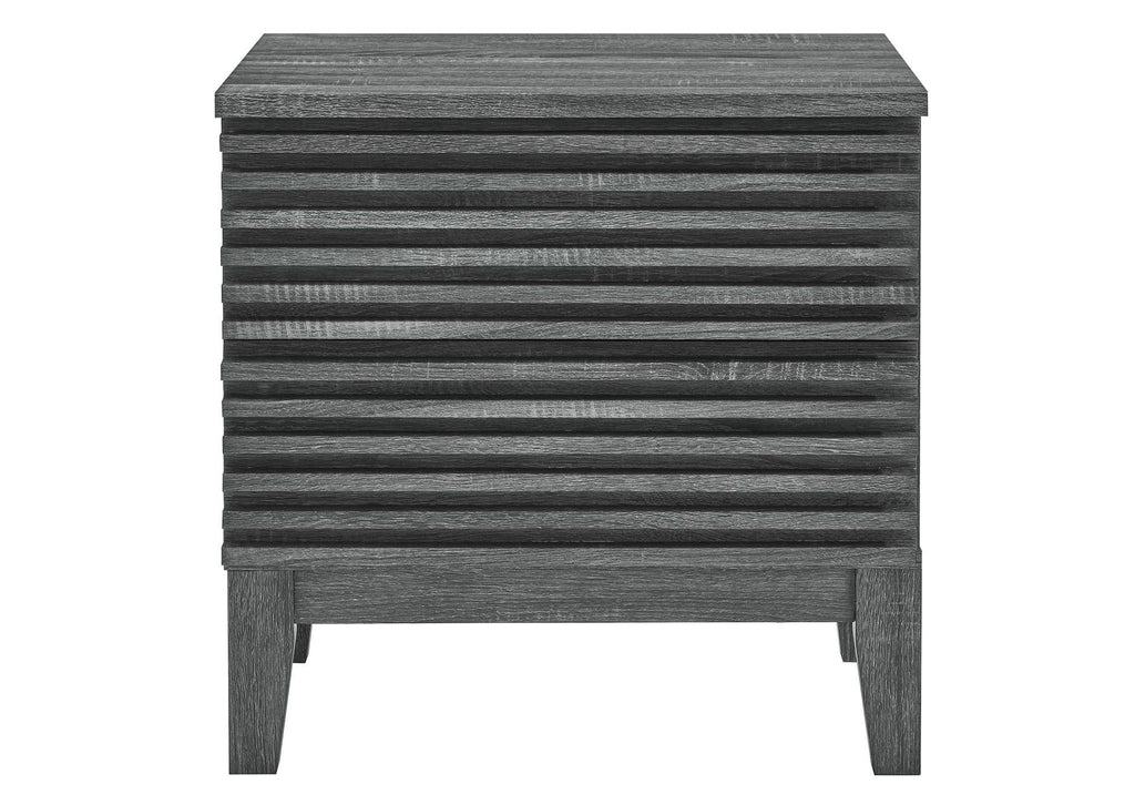 MOD-6964-CHA Render Two-Drawer Nightstand By Modway