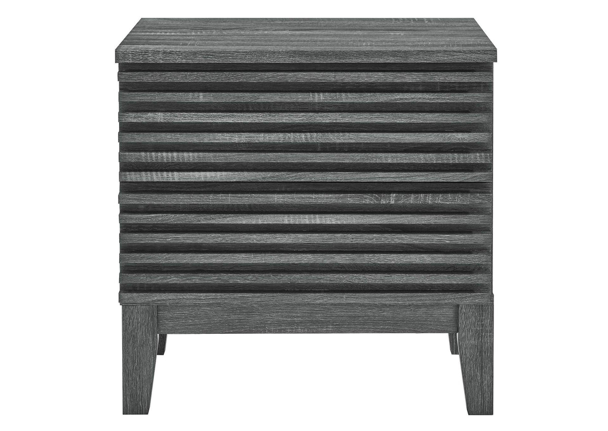 MOD-6964-CHA Render Two-Drawer Nightstand By Modway