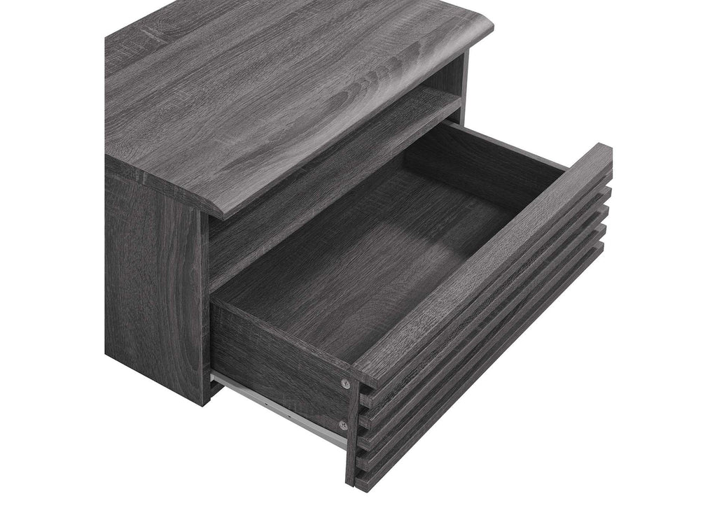 MOD-7058-CHA Render Wall-Mount Nightstand By Modway