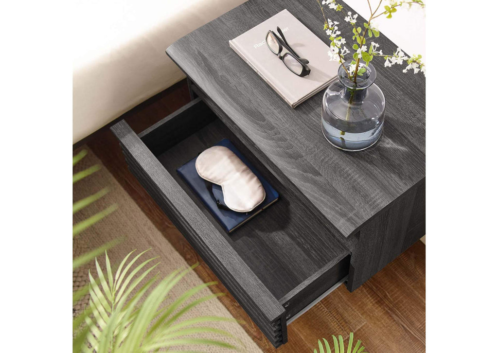 MOD-7058-CHA Render Wall-Mount Nightstand By Modway