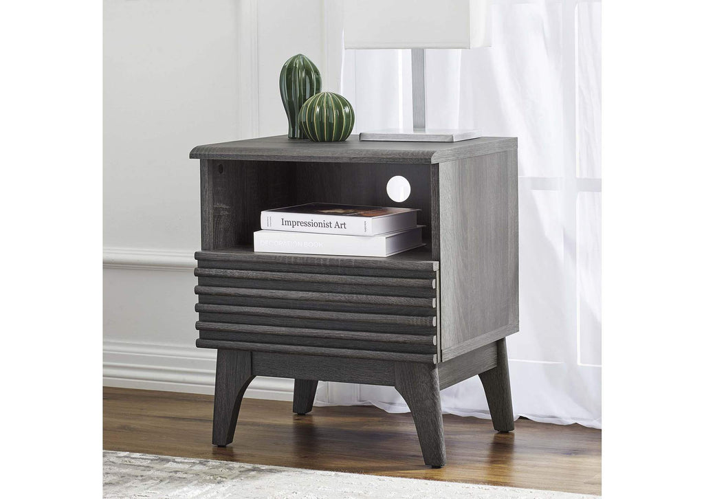 MOD-7070-CHA Render Nightstand By Modway