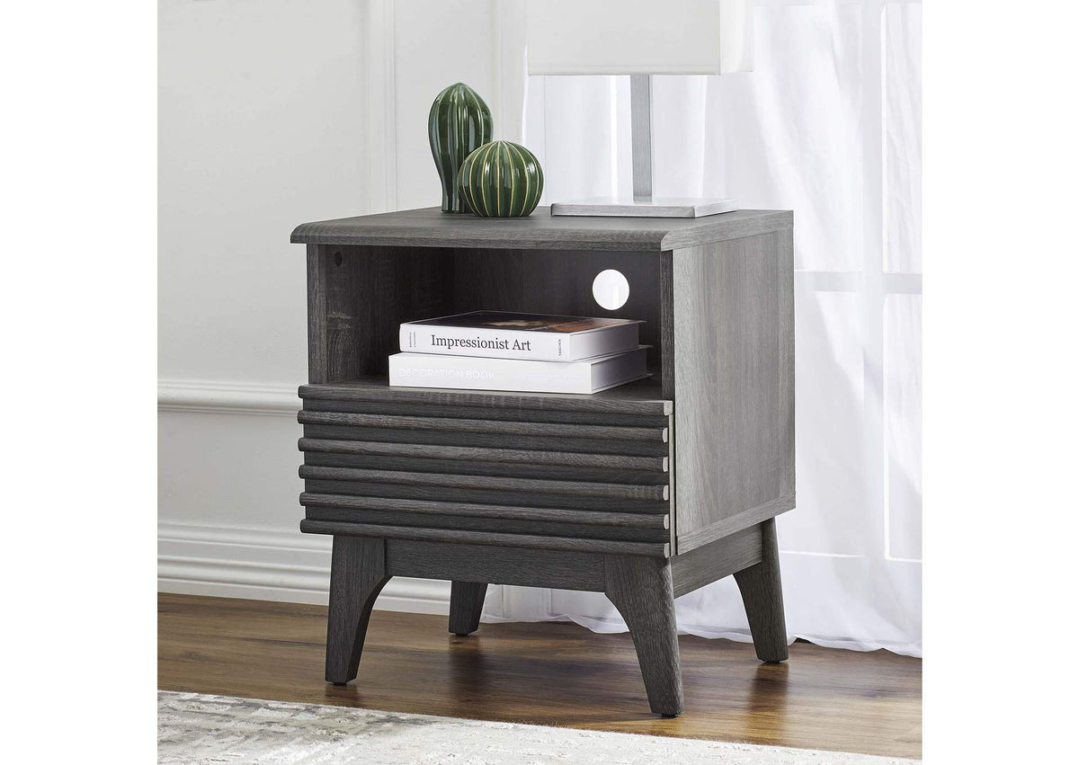 MOD-7070-CHA Render Nightstand By Modway