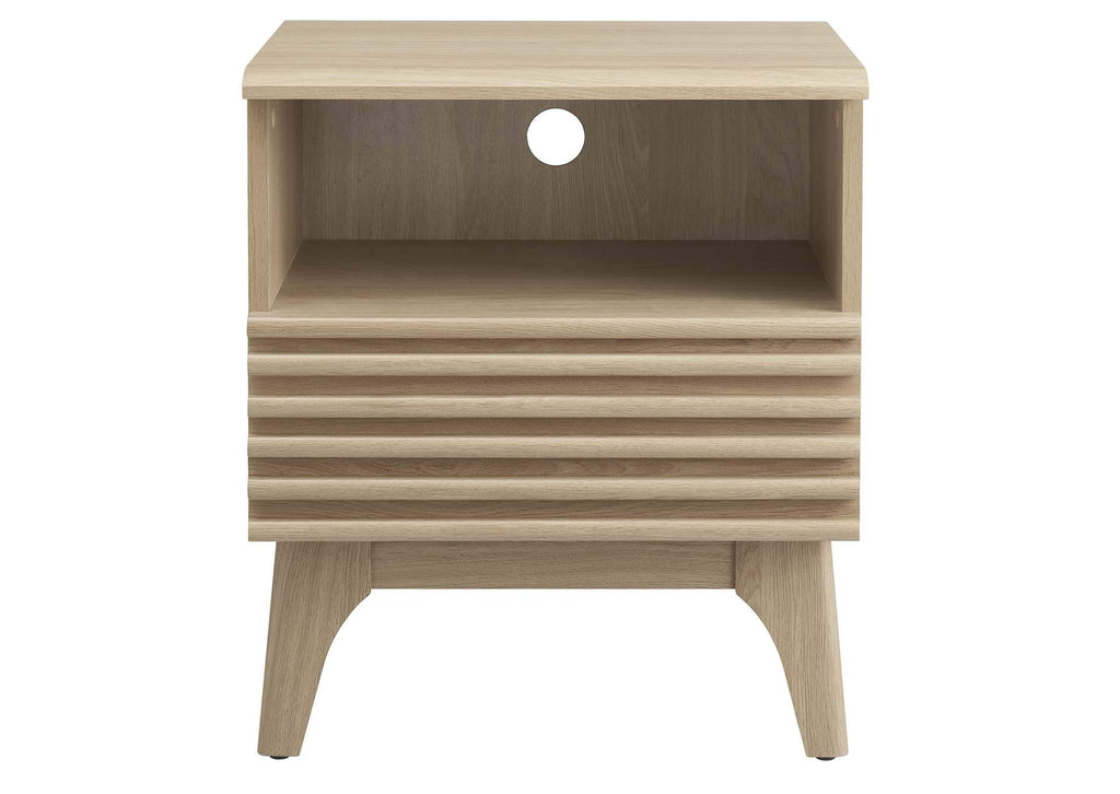 MOD-7070-OAK Render Nightstand By Modway