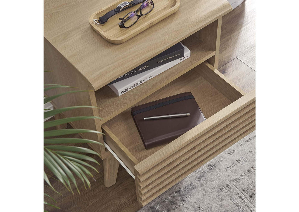 MOD-7070-OAK Render Nightstand By Modway