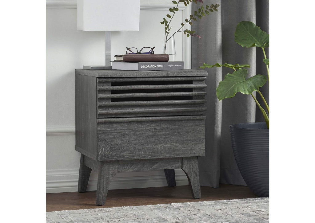 MOD-7071-CHA Render Nightstand By Modway