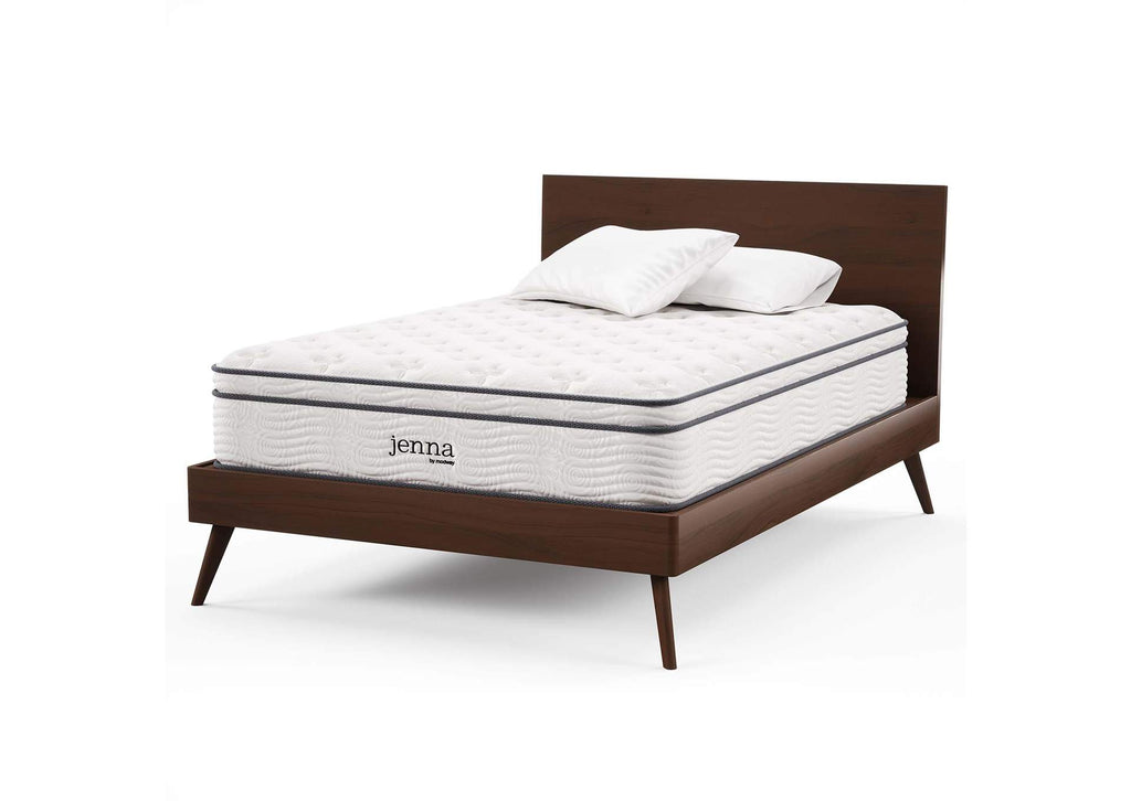 MOD-7088-WHI Jenna 12" Innerspring And Foam Full Mattress By Modway