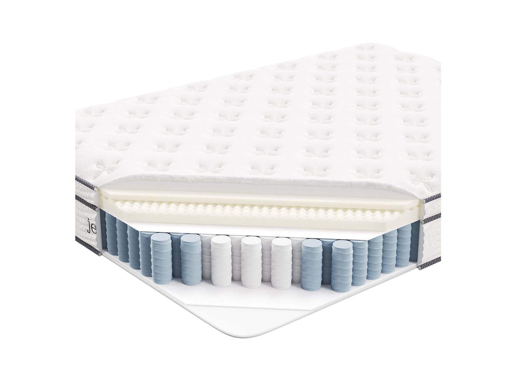 MOD-7088-WHI Jenna 12" Innerspring And Foam Full Mattress By Modway