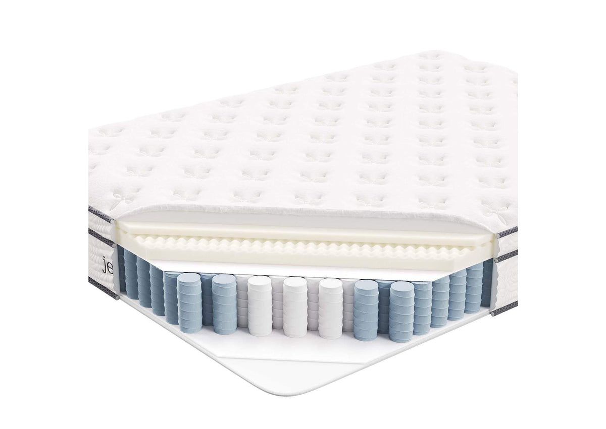MOD-7088-WHI Jenna 12" Innerspring And Foam Full Mattress By Modway