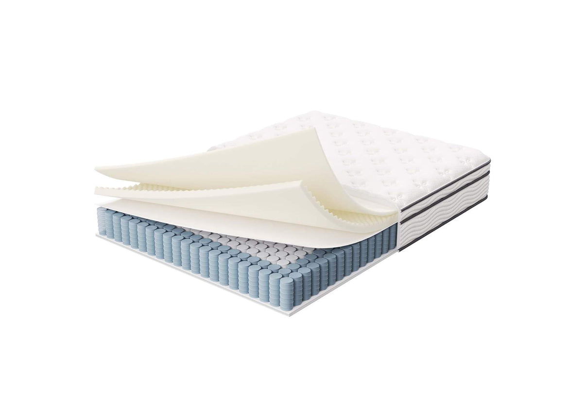 MOD-7088-WHI Jenna 12" Innerspring And Foam Full Mattress By Modway