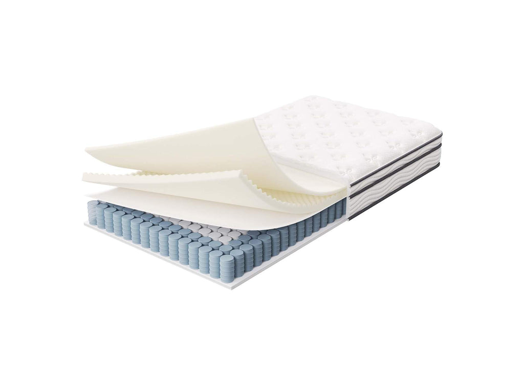 MOD-7093-WHI Jenna 6" Innerspring And Foam Twin Mattress By Modway