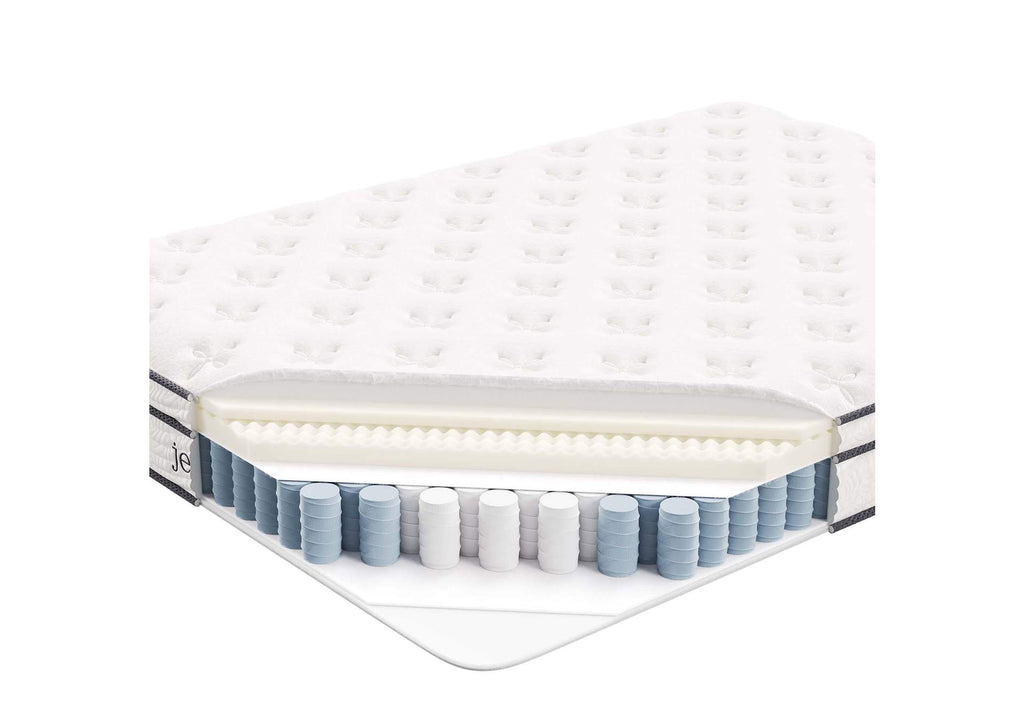 MOD-7094-WHI Jenna 6" Innerspring And Foam Full Mattress By Modway