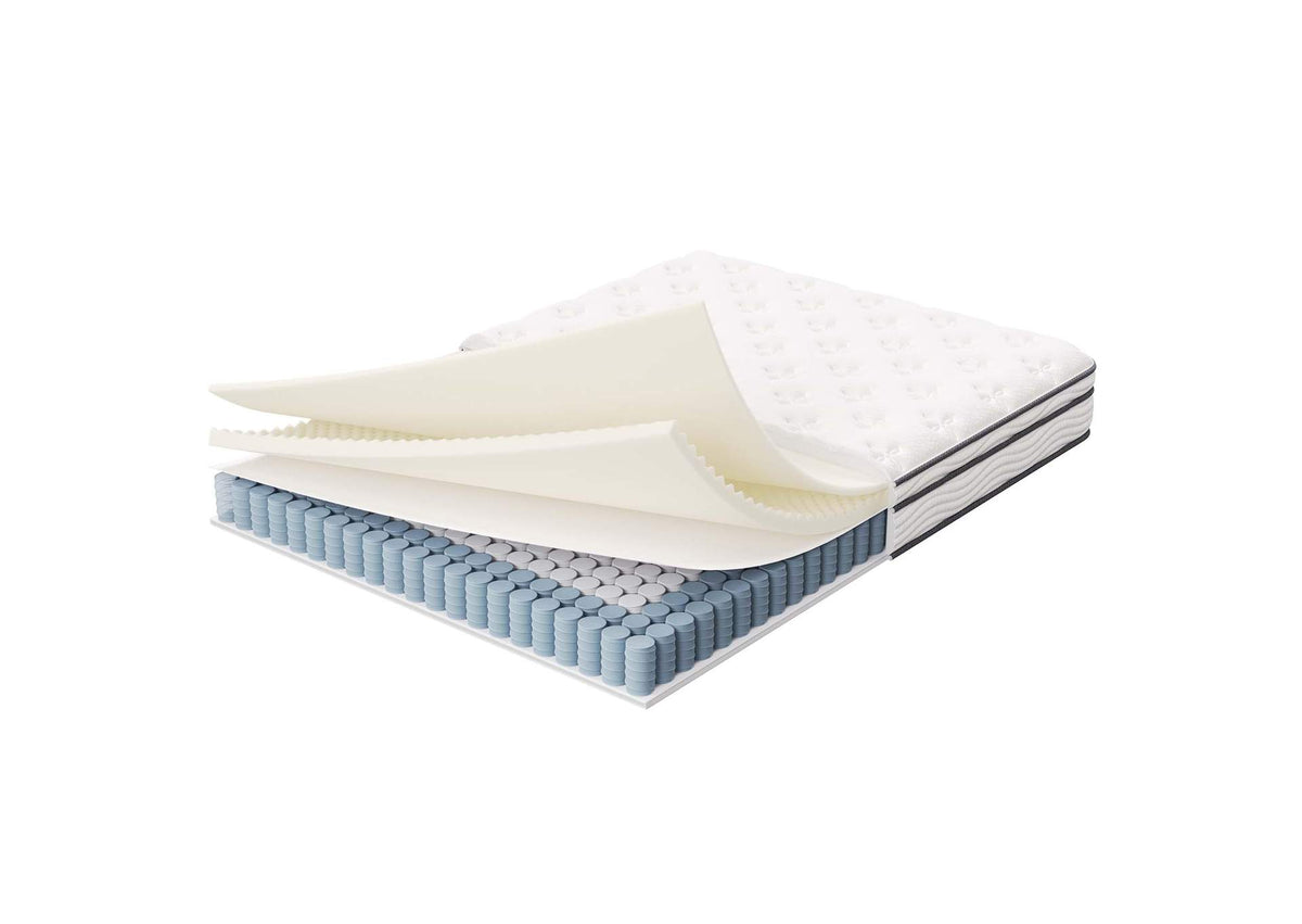 MOD-7094-WHI Jenna 6" Innerspring And Foam Full Mattress By Modway
