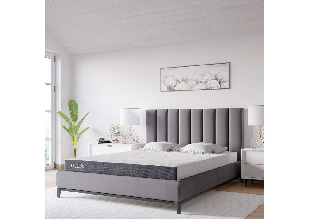 MOD-7101-WHI Mila 5 Inch Queen Mattress By Modway