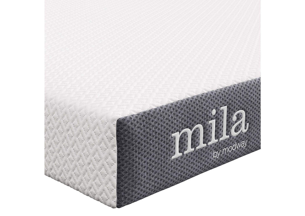 MOD-7101-WHI Mila 5 Inch Queen Mattress By Modway