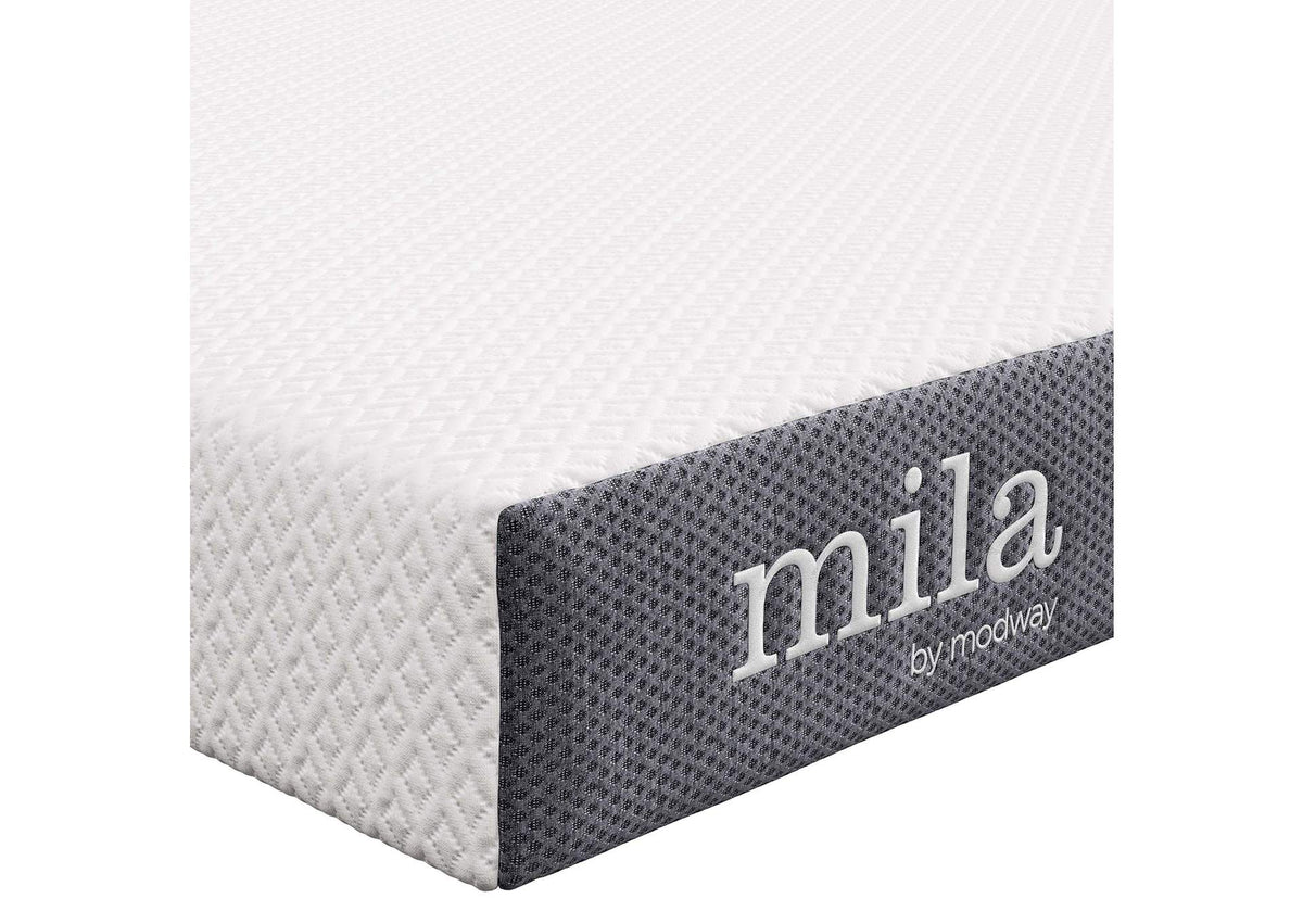 MOD-7101-WHI Mila 5 Inch Queen Mattress By Modway
