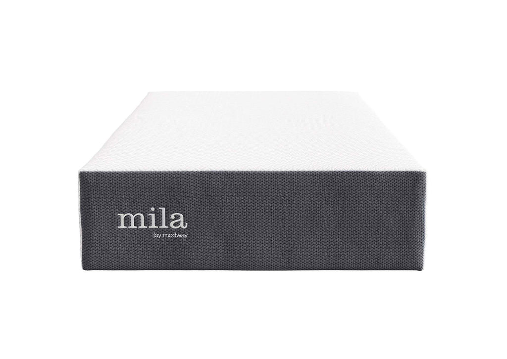 MOD-7102-WHI Mila 12" Twin Mattress By Modway