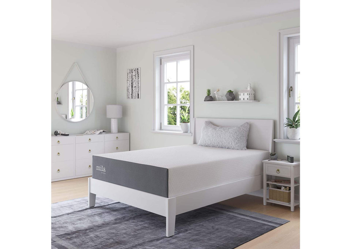 MOD-7103-WHI Mila 12" Full Mattress By Modway