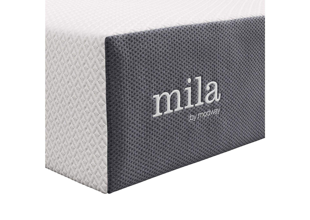 MOD-7103-WHI Mila 12" Full Mattress By Modway