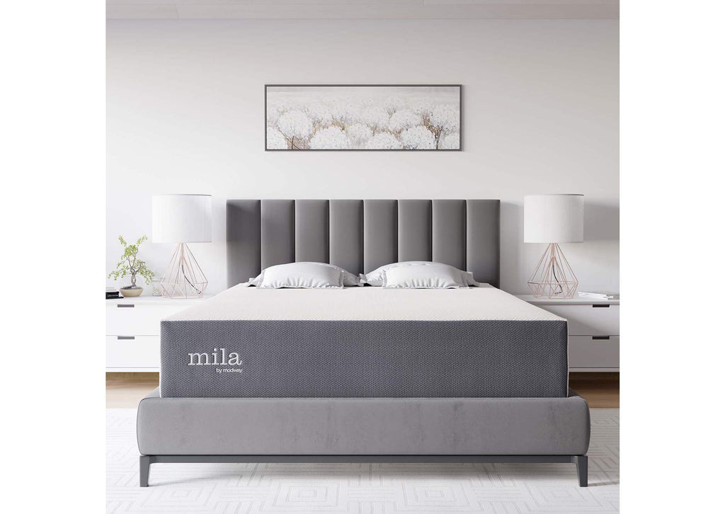 MOD-7104-WHI Mila 12" Queen Mattress By Modway