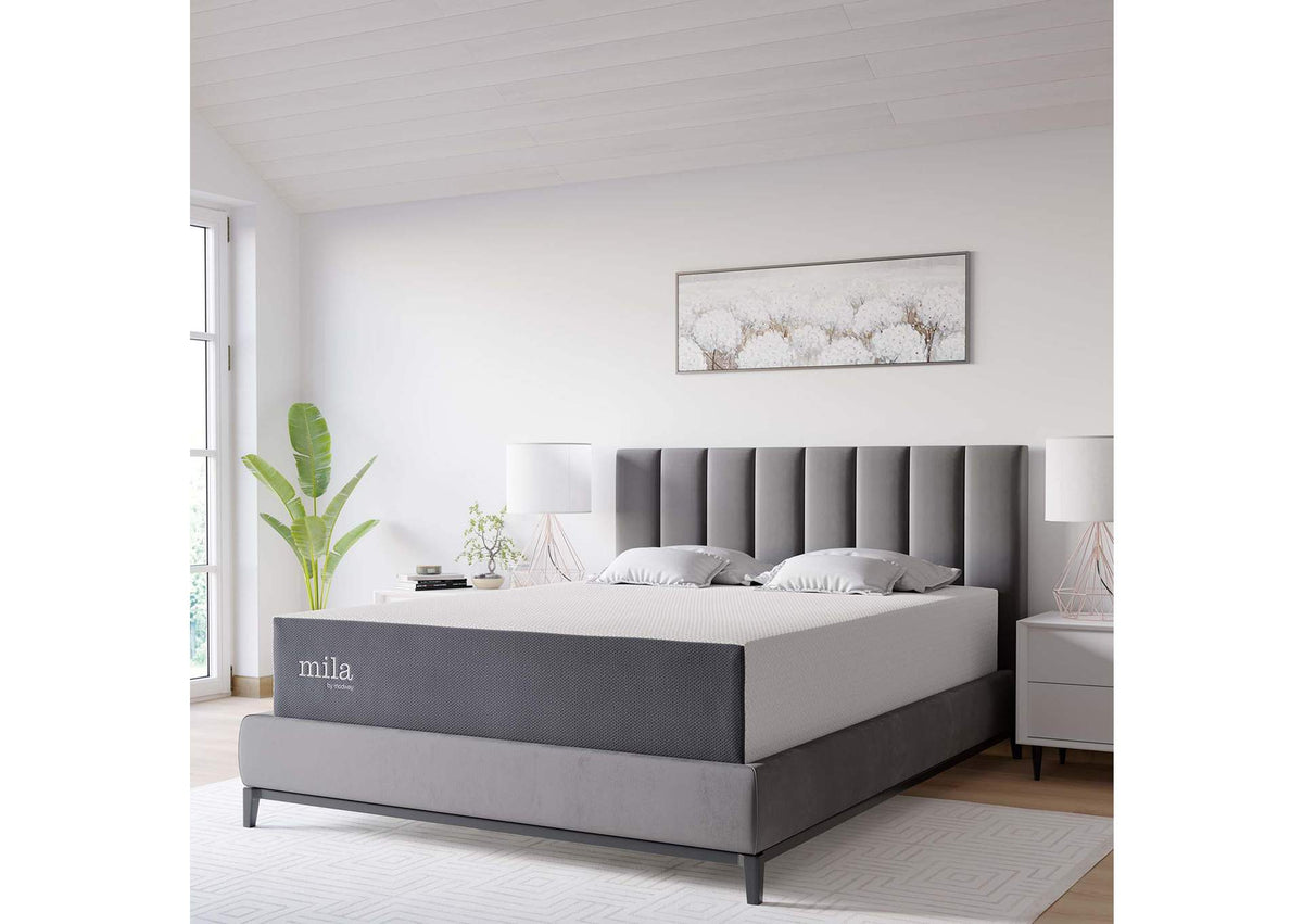 MOD-7104-WHI Mila 12" Queen Mattress By Modway