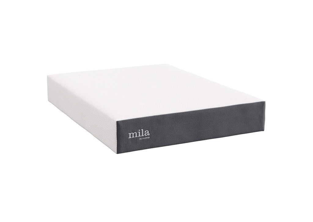 MOD-7104-WHI Mila 12" Queen Mattress By Modway