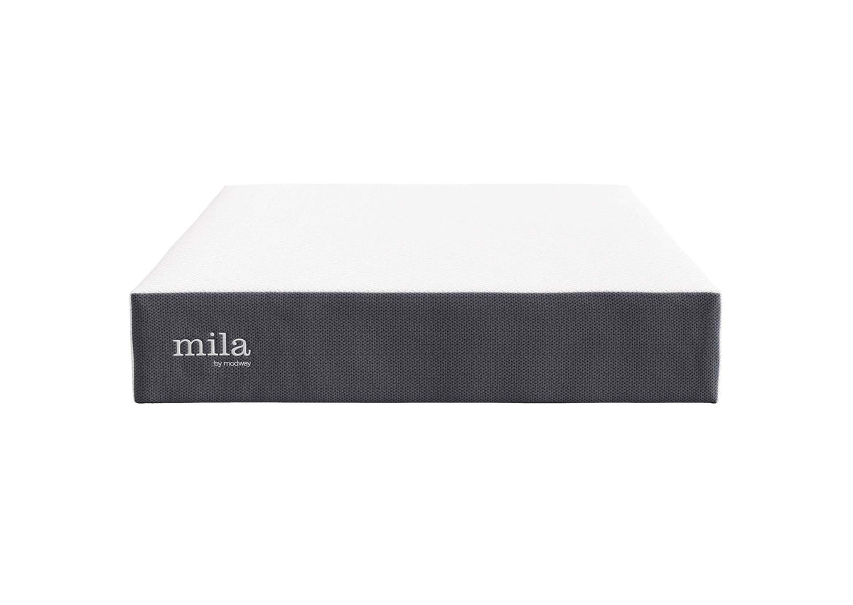 MOD-7104-WHI Mila 12" Queen Mattress By Modway