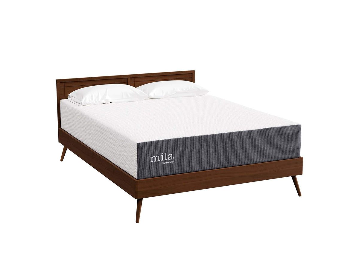 MOD-7104-WHI Mila 12" Queen Mattress By Modway
