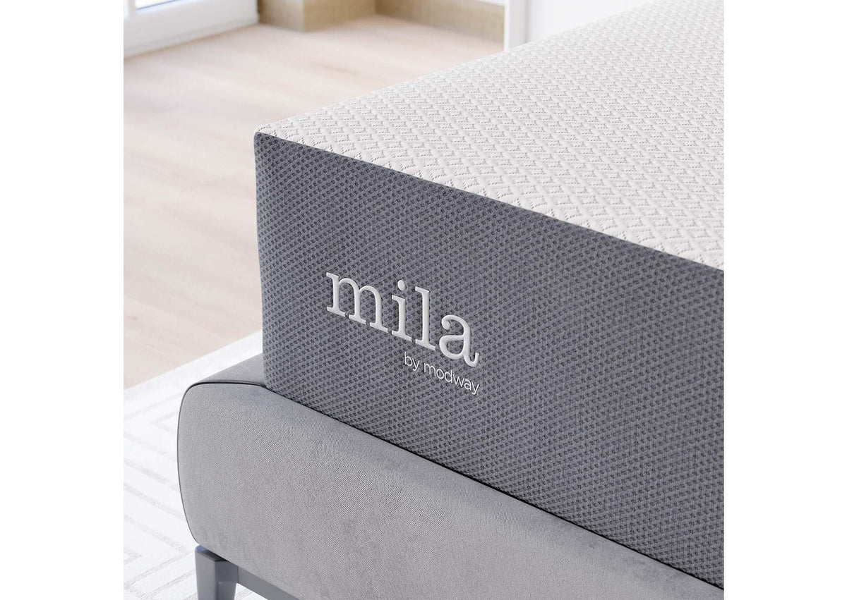 MOD-7105-WHI Mila 12" King Mattress By Modway