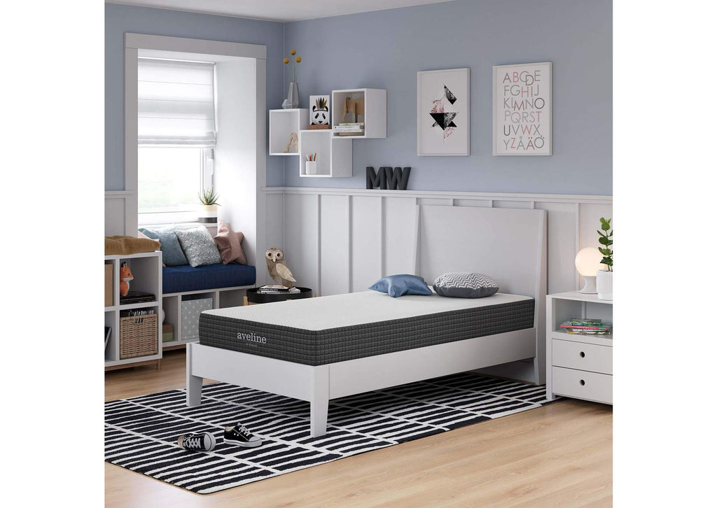 MOD-7107-WHI Aveline 8" Twin XL Mattress By Modway