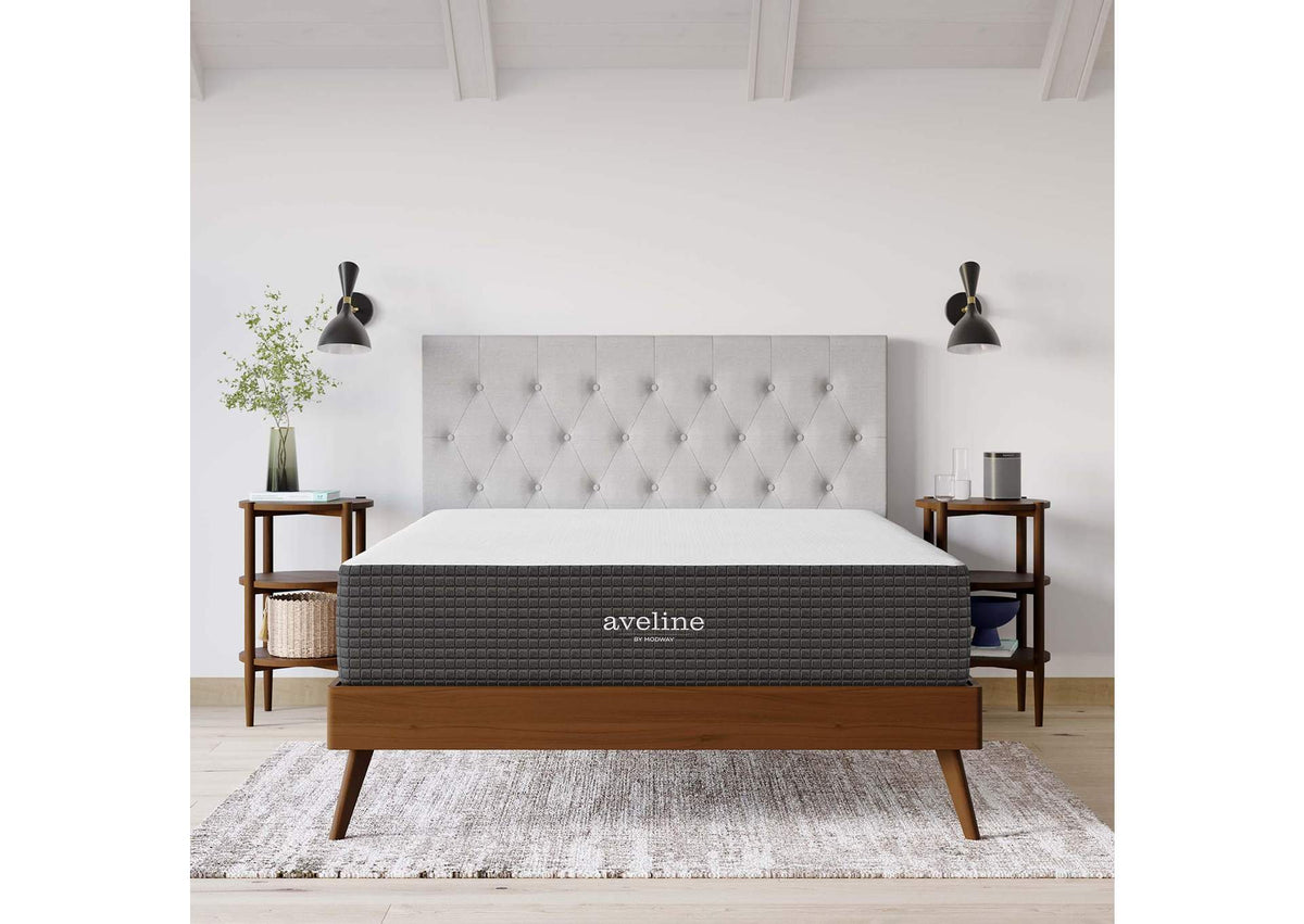 MOD-7108-WHI Aveline 12" California King Mattress By Modway