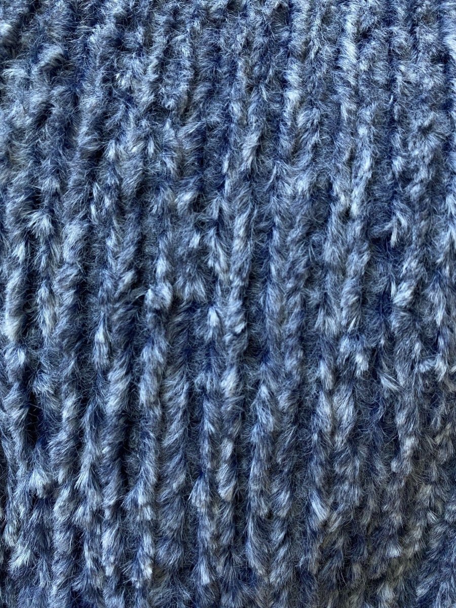 Navy Weave Throw