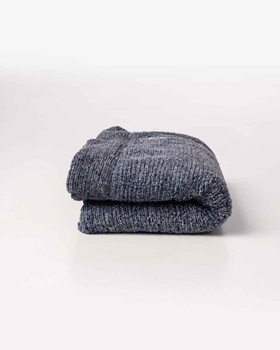 Navy Weave Throw